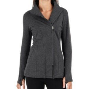 The North Face Oatmeal Asymmetrical Zip, Medium